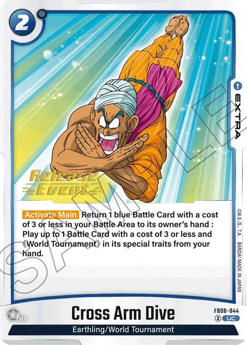 Cross Arm Dive card art