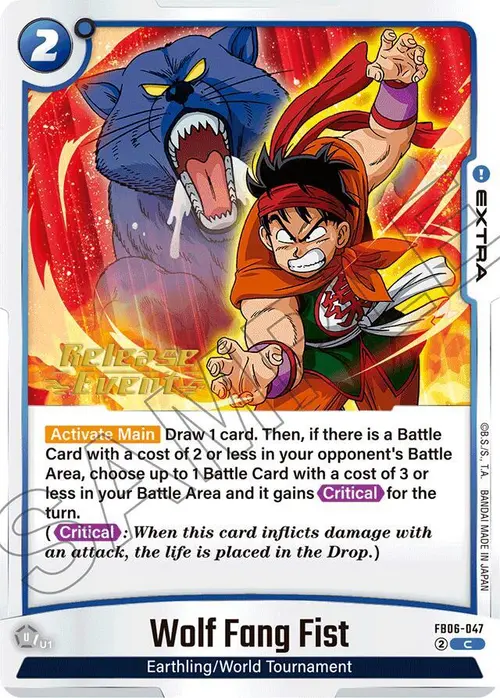 Wolf Fang Fist card art