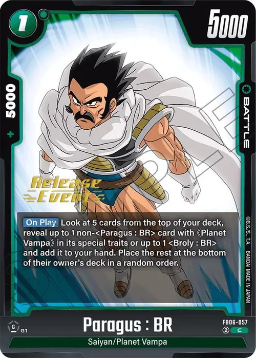 Paragus : BR card art