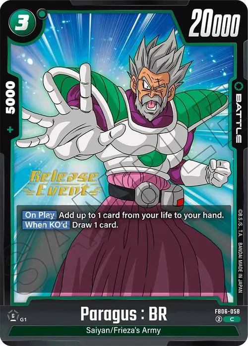 Paragus : BR card art