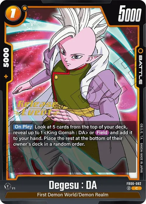 Degesu : DA card art