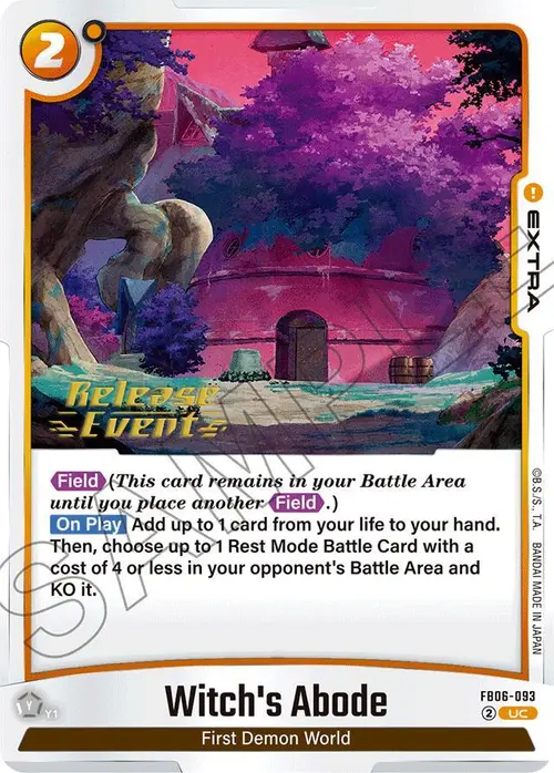 Witch's Abode card art