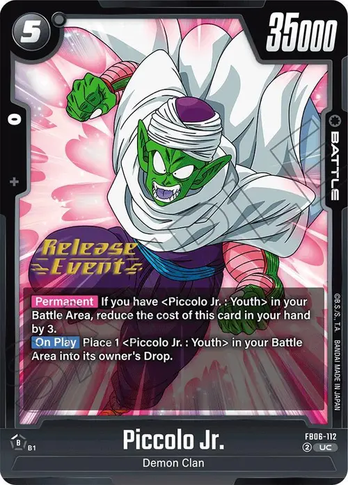 Piccolo Jr. card art