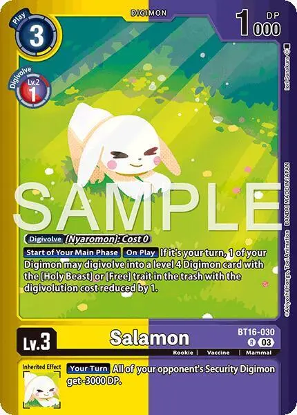 Salamon card art