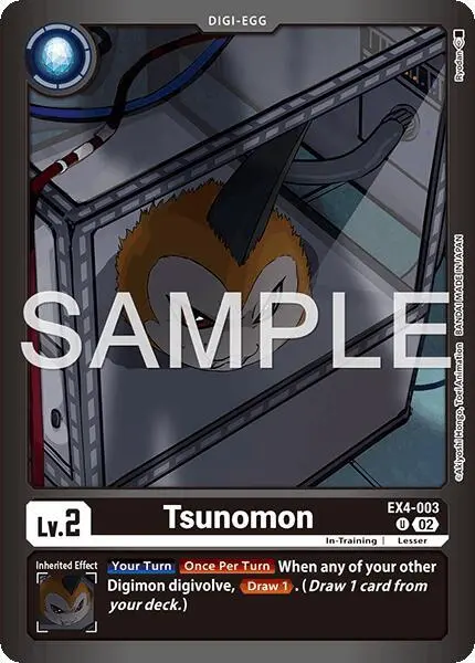 Tsunomon card art