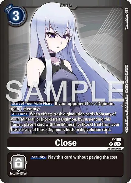 Close card art