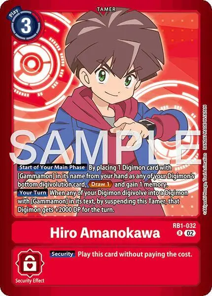 Hiro Amanokawa card art