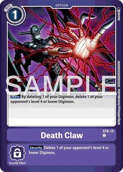 Death Claw card art