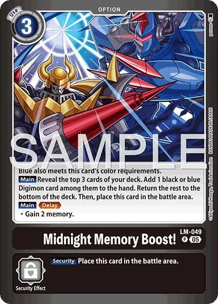 Midnight Memory Boost! card art
