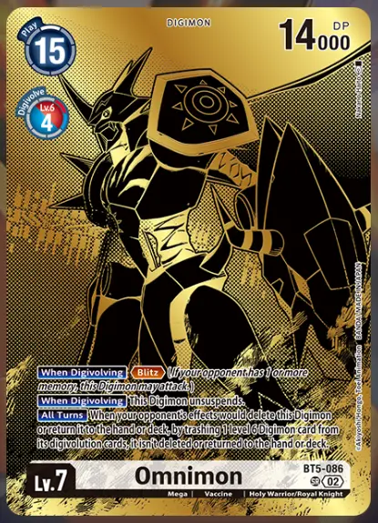 Omnimon (Tamer's Evolution Box -Rise of Digimon-) card art