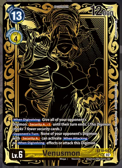 Venusmon (Tamer's Evolution Box -Rise of Digimon-) card art