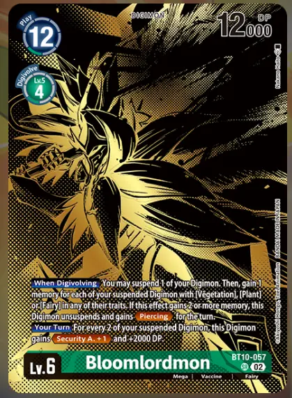 Bloomlordmon (Tamer's Evolution Box -Rise of Digimon-) card art