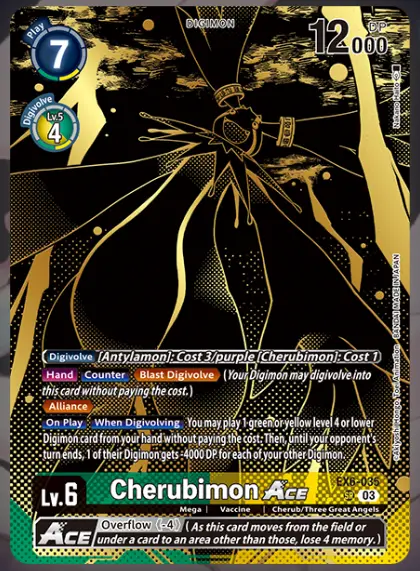 Cherubimon ACE (Tamer's Evolution Box -Rise of Digimon-) card art