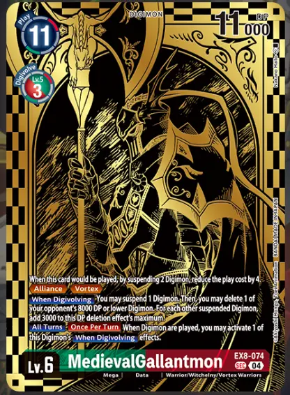 MedievalGallantmon (Tamer's Evolution Box -Rise of Digimon-) card art