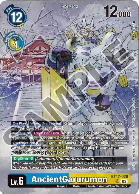 AncientGarurumon (Tamer's Selection Box Ver. Championship 2024) card art