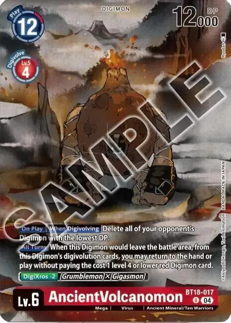AncientVolcanomon (Tamer's Selection Box Ver. Championship 2024) card art