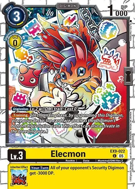 Elecmon card art