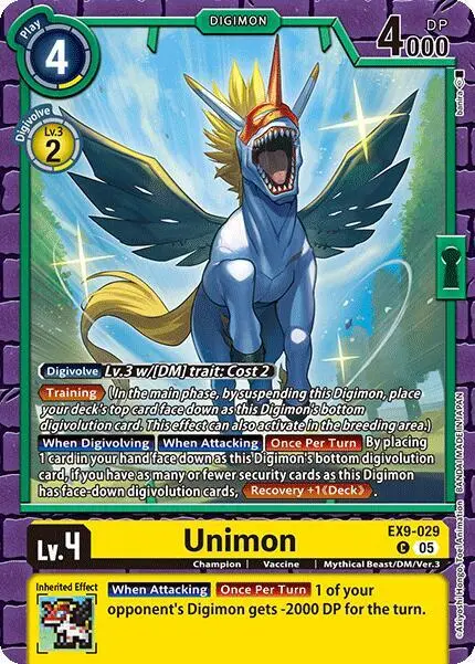 Unimon card art