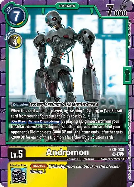Andromon card art