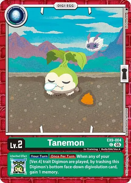 Tanemon card art