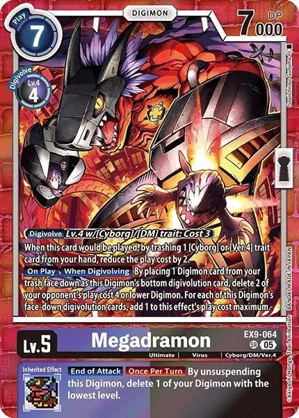 Megadramon card art