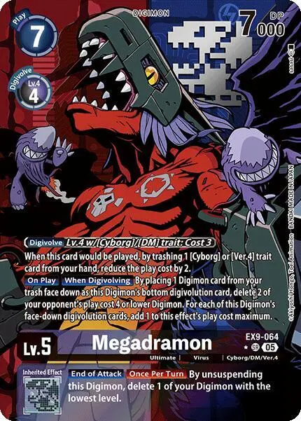 Megadramon (Alternate Art) card art