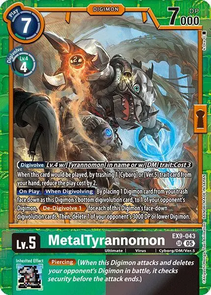 MetalTyrannomon card art