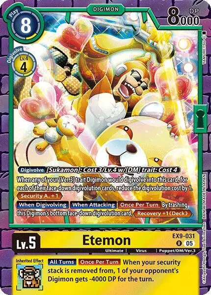 Etemon card art