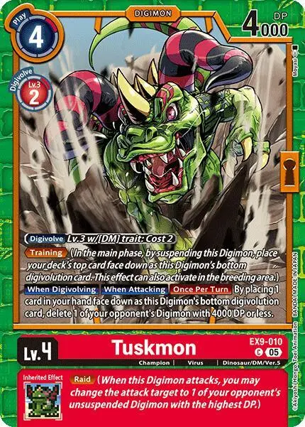 Tuskmon card art