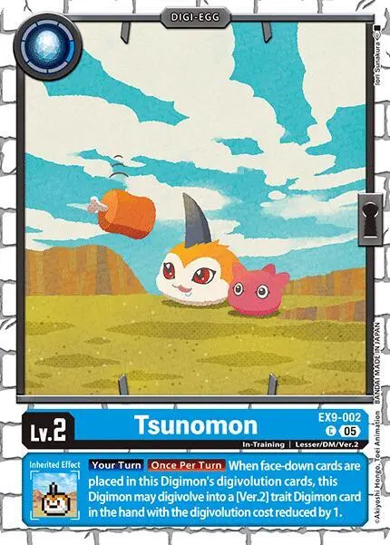 Tsunomon card art