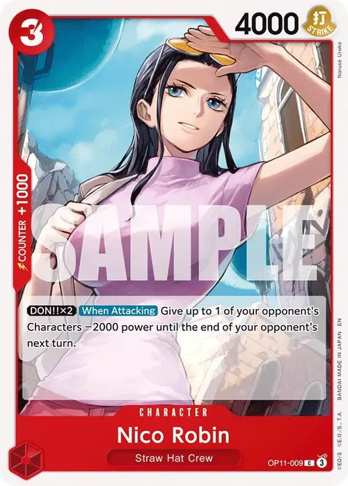 Nico Robin card art