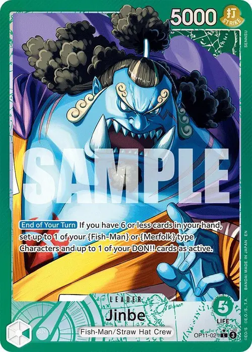Jinbe (021) (Alternate Art) card art