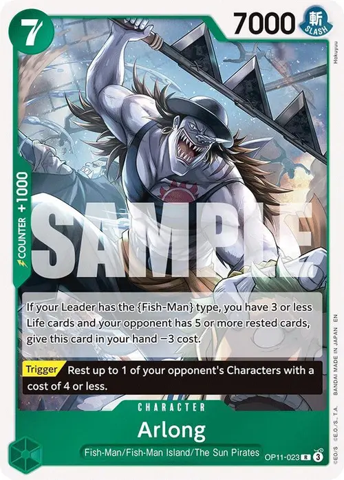 Arlong card art