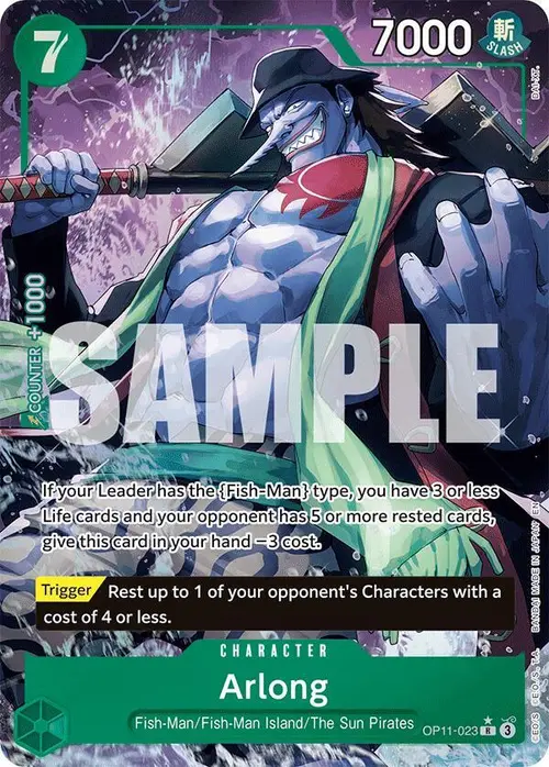 Arlong (Alternate Art) card art