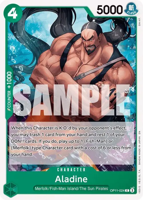 Aladine card art