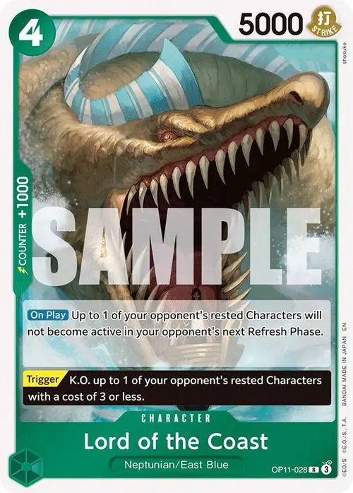 Lord of the Coast card art