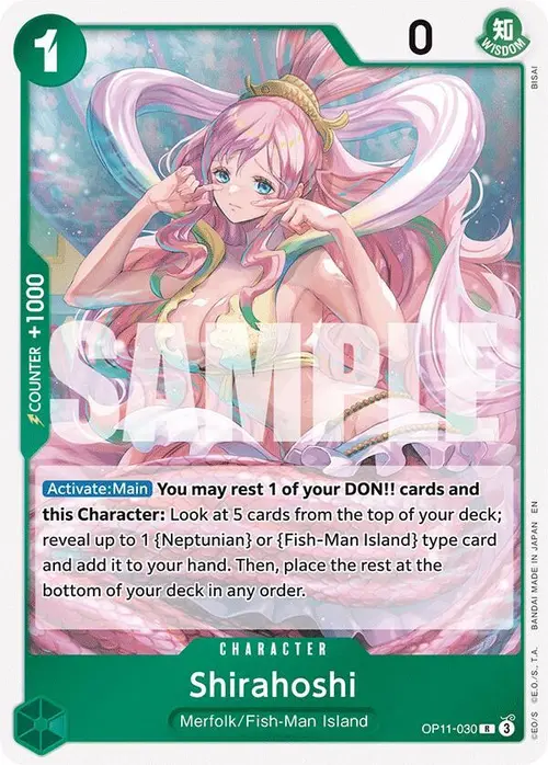 Shirahoshi (030) card art