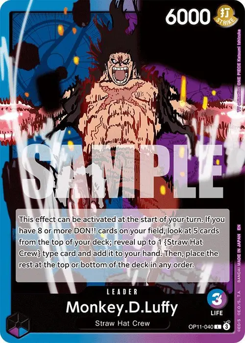 Monkey.D.Luffy (040) card art