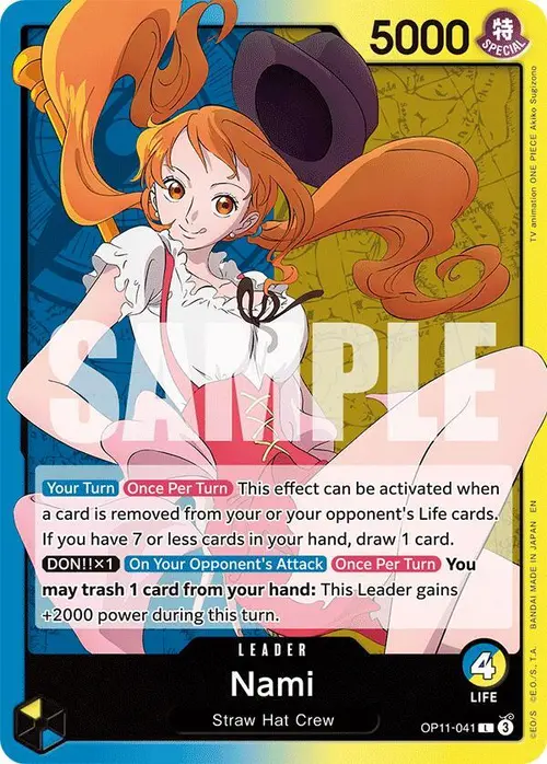 Nami (041) card art