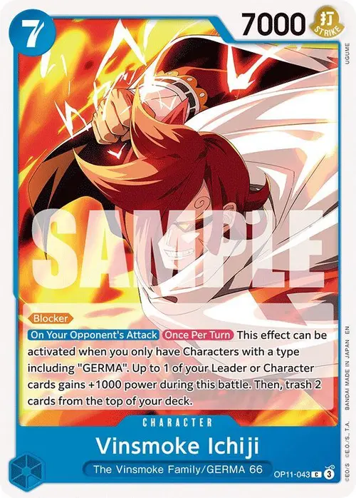 Vinsmoke Ichiji card art