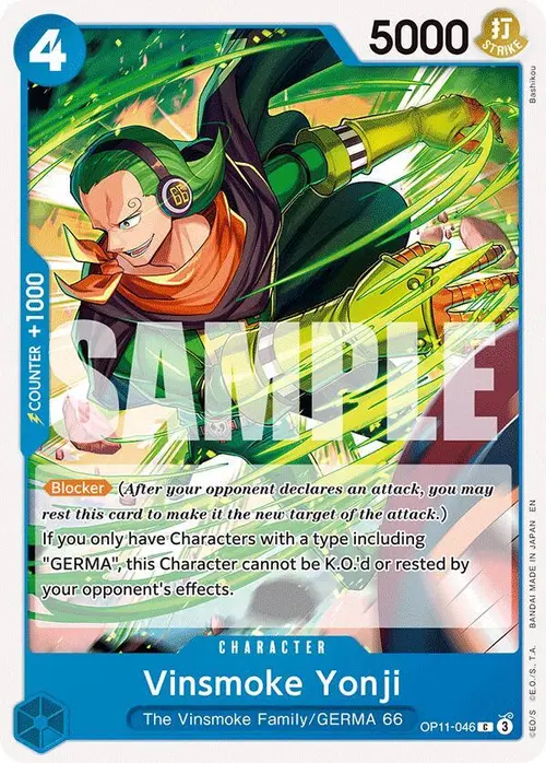 Vinsmoke Yonji card art