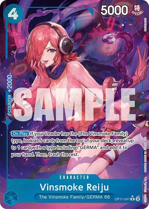 Vinsmoke Reiju (Alternate Art) card art