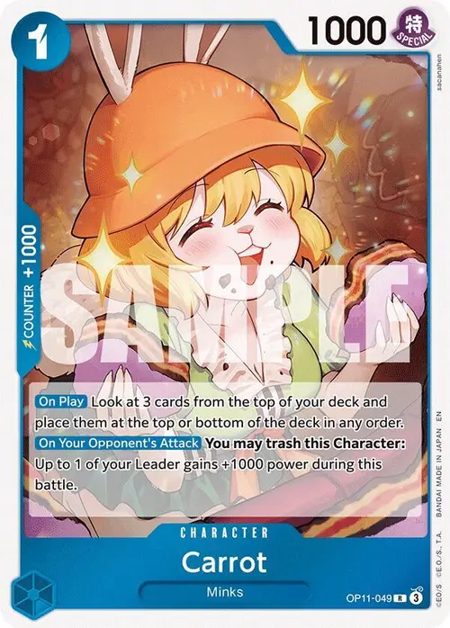 Carrot card art