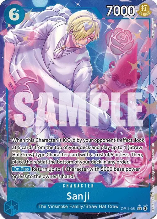 Sanji (Alternate Art) card art