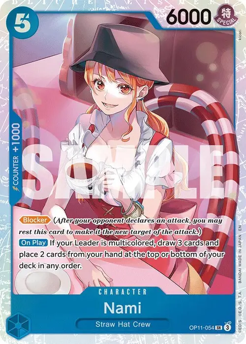 Nami (054) card art
