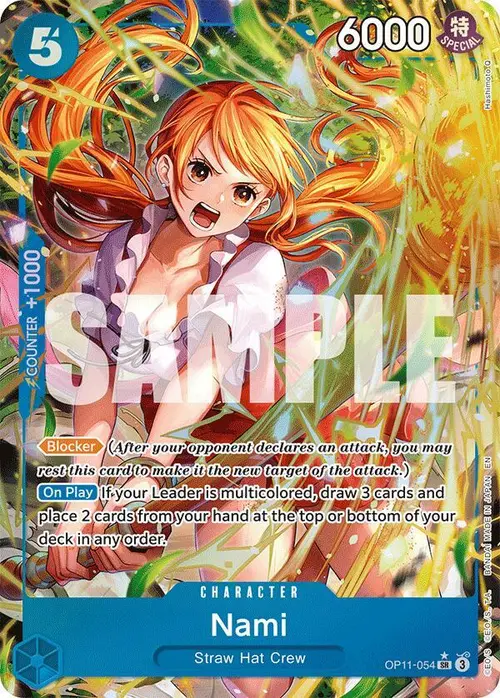 Nami (054) (Alternate Art) card art