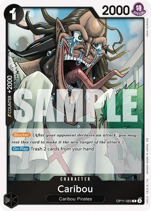 Caribou card art