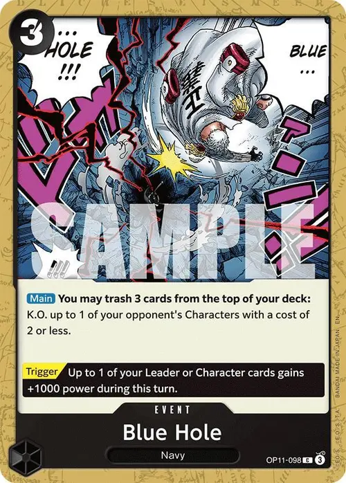 Blue Hole card art