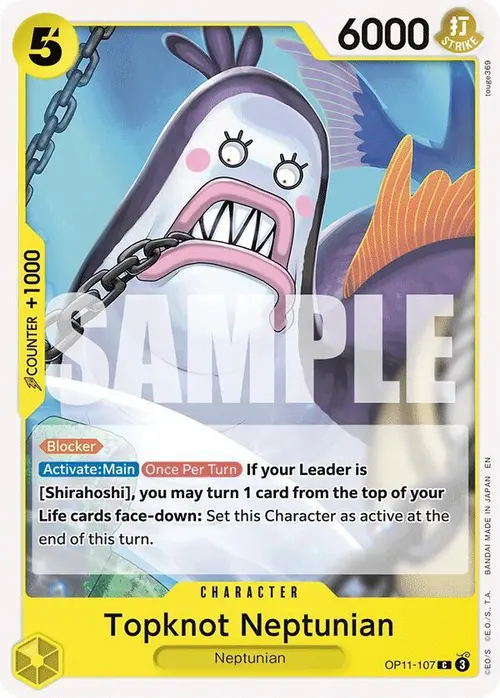 Topknot Neptunian card art