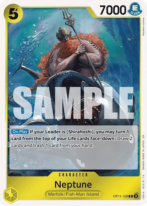 Neptune card art